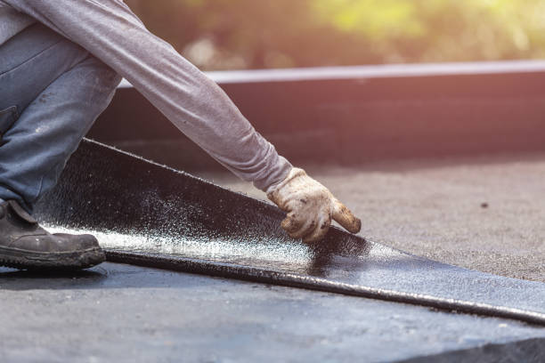 Professional Waterproofing technician working in Reelsville, IN